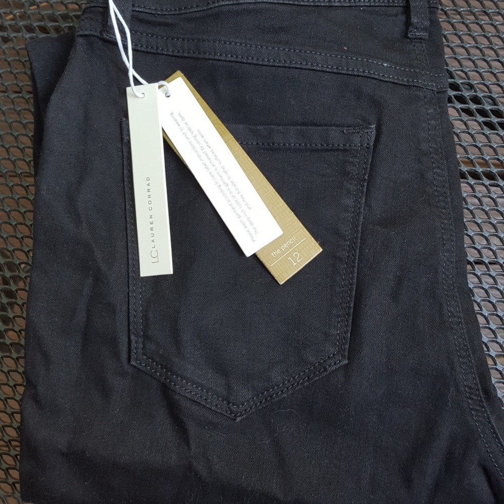 Lauren Conrad the pencil black pants